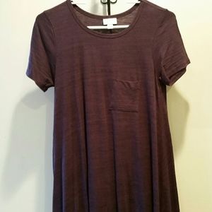 Plum XXS LuLaRoe Carly